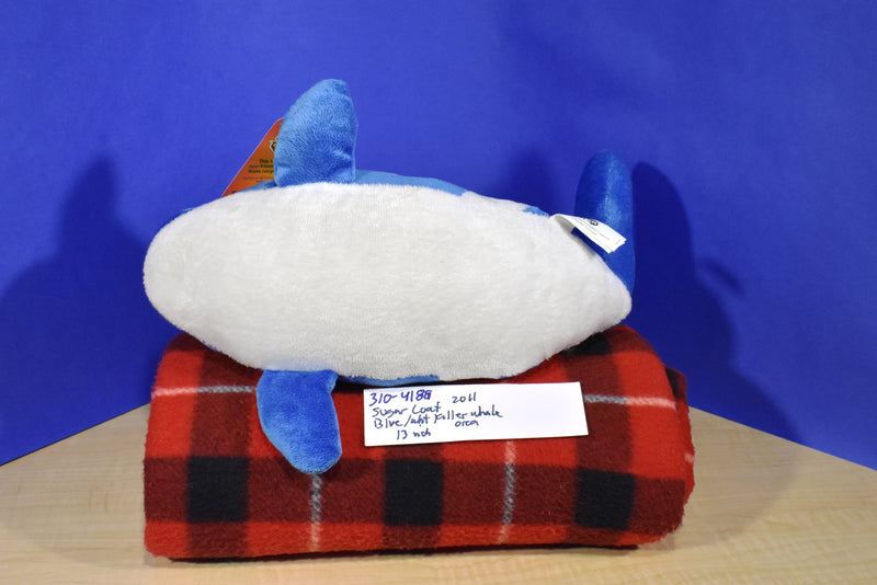 Sugar Loaf Blue and White Orca Killer Whale 2011 Plush