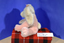 Boyd's Bears Lady Pembrooke Beige Bunny Rabbit With Pink Body 1996 Beanbag Plush