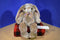 Walmart Brown and White Bunny Rabbit Plush