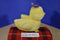 Aurora Powder Puff Yellow Chick Purple Bow Easter Spring Plush