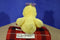 Aurora Powder Puff Yellow Chick Purple Bow Easter Spring Plush