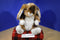 Dan Dee Brown White Mottled Bunny Rabbit Plush