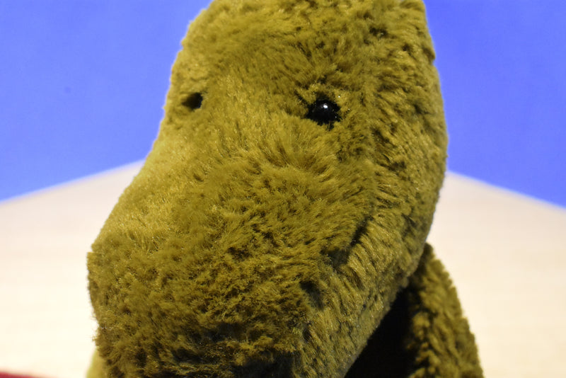 Jellycat Bashful Stegosaurus Green Dinosaur Plush