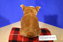 Animal Alley English Bulldog Brown White 2016 Beanbag Plush