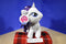 Hasbro My Little Pony White and Purple Unicorn Rarity 2012 Plush