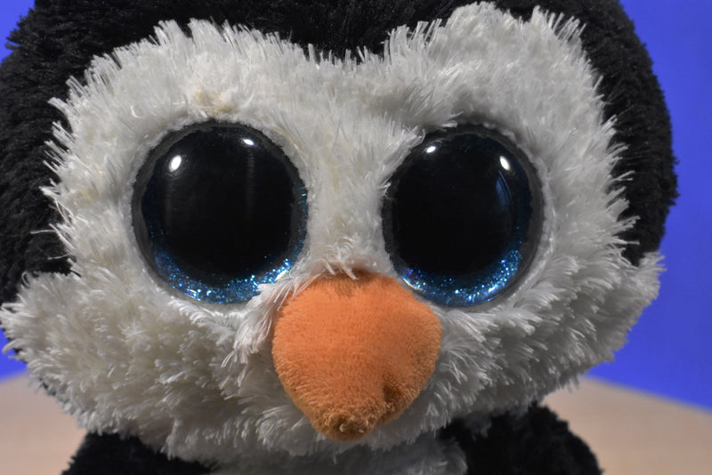 Ty Beanie Boos Waddles the Penguin 2014 Beanbag Plush