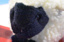 Ty Beanie Babies Woolly the White Black Faced Sheep 1995 Beanbag Plush