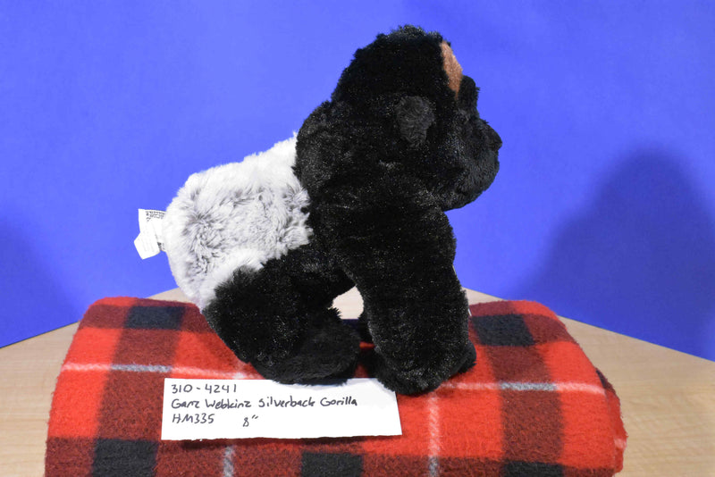 Ganz Webkinz Silverback Gorilla HM335 Beanbag Plush (Sealed Code)
