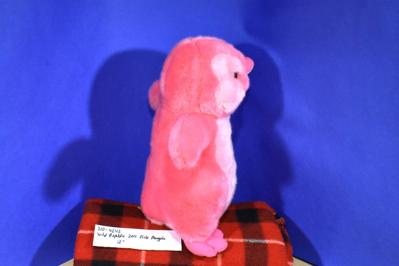 Wild Republic Pink Penguin 2011 Beanbag Plush
