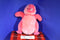 Wild Republic Pink Penguin 2011 Beanbag Plush