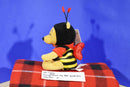 Disney Store Valentines Winnie The Pooh Bumble Bee Beanbag Plush
