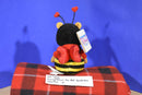Disney Store Valentines Winnie The Pooh Bumble Bee Beanbag Plush