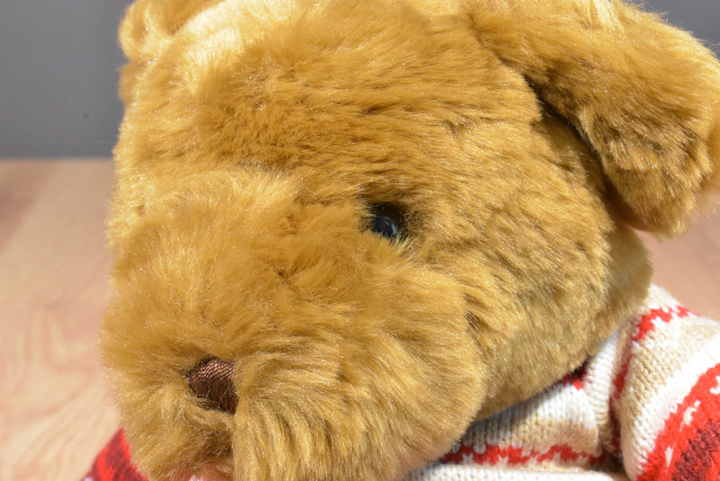 Play Wonder Brown Teddy Bear Beanbag Plush