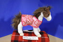 Douglas Daphne Brown White Pinto Horse with Blanket 2014 Plush