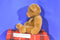 Russ Geoffrey Brown Teddy Bear Beanbag Plush