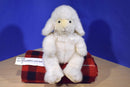 Russ Fluffles White Lamb Beanbag Plush