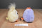 Toy Factory Angry Birds Yellow and Purple Hatchlings 2018 Plushes