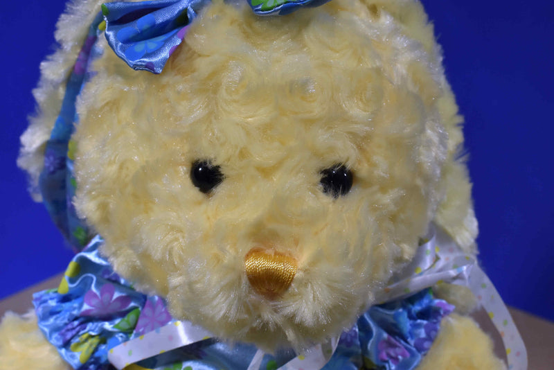 Target Yellow Bunny Rabbit Blue Flower Dress 2011 Plush