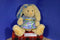 Target Yellow Bunny Rabbit Blue Flower Dress 2011 Plush