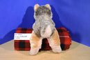 Brown Timberwolf Beanbag Plush