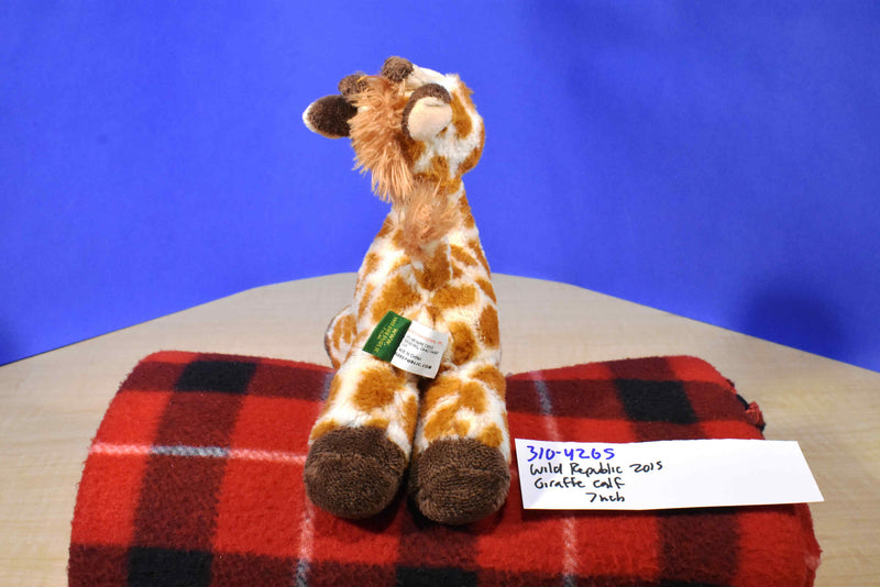Wild Republic Giraffe 2015 Beanbag Plush
