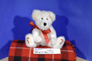 Boyd's Peppermint P. Bear White Polar Bear Jointed 2000 Beanbag Plush