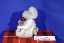 Boyd's Peppermint P. Bear White Polar Bear Jointed 2000 Beanbag Plush