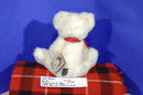 Boyd's Peppermint P. Bear White Polar Bear Jointed 2000 Beanbag Plush