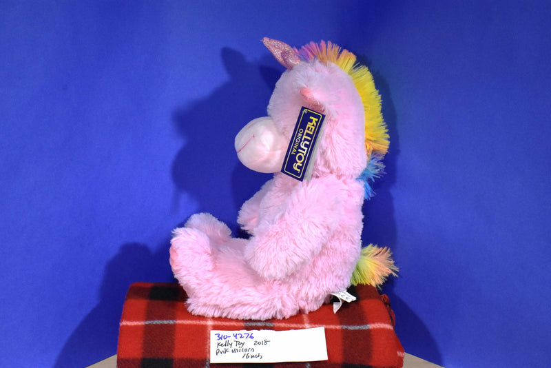 Kellytoy Pink Unicorn 2018 Plush