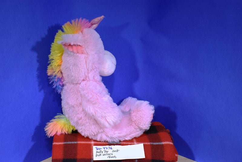 Kellytoy Pink Unicorn 2018 Plush