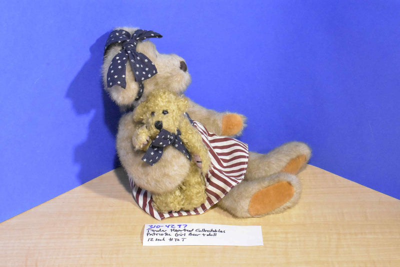 Tender Hearted Collection Patriotic Teddy Bear Beanbag Plush