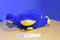 Applause High Flyers Blue Yellow Airplane 1988 Plush Puppet
