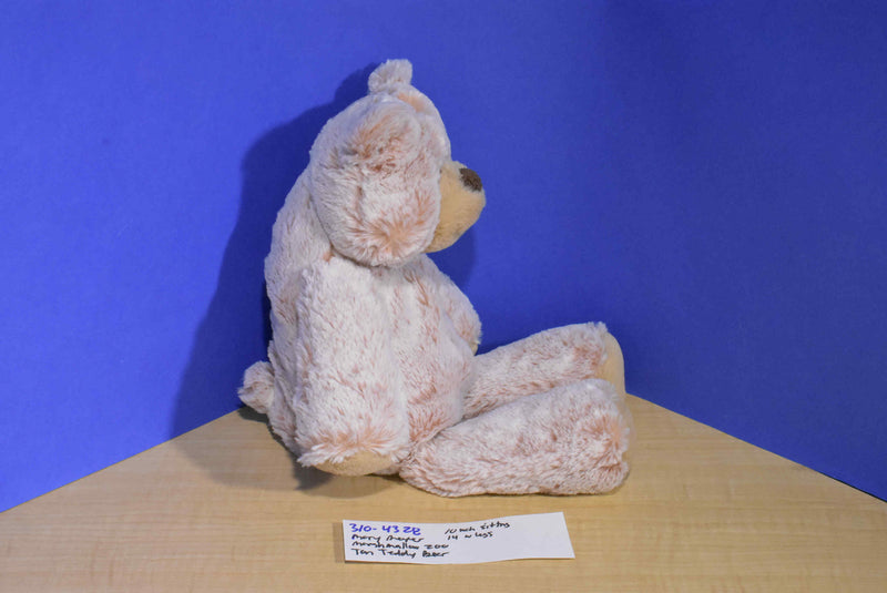 Mary Meyer Marshmallow Zoo Tan Teddy Bear Beanbag Plush