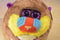 Ty Beanie Ballz Charlie Mandrill 2012 Beanbag Plush