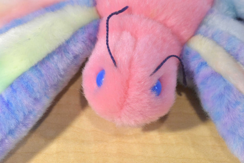 Ty Beanie Buddy 2000 and Baby 1999 Flitter Butterfly Beanbag Plushes