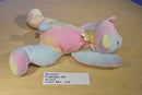 Ty Pillow Pals Sherbet Pastel Rainbow Bear 1998 Plush