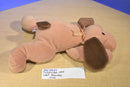 Ty Pillow Pals Woof the Brown Dog 1994 Plush