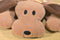 Ty Pillow Pals Woof the Brown Dog 1994 Plush