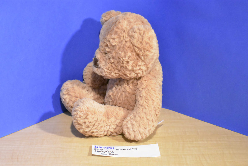 Russ Honeycomb Tan Teddy Bear Beanbag Plush