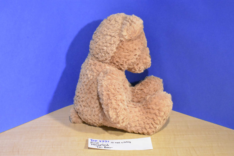 Russ Honeycomb Tan Teddy Bear Beanbag Plush