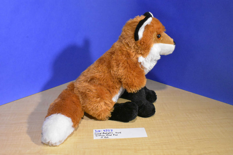 Wild Republic Cuddlekins Red Fox 2016 Beanbag Plush