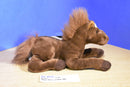 Aurora Flopsies Outlaw Brown Horse Beanbag Plush