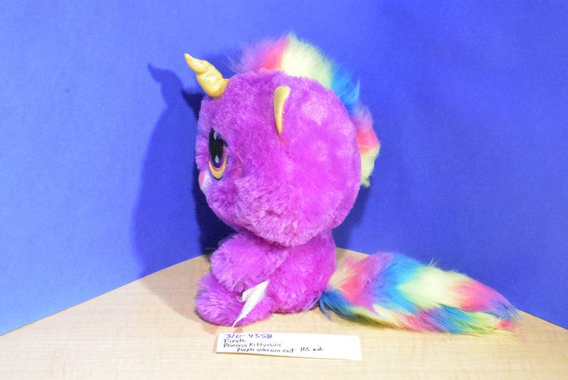 Fiesta Princess Kittycorn Purple Unicorn Cat 2017 Plush