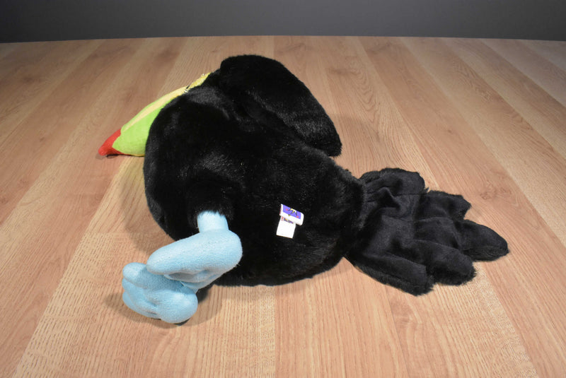 Manhattan Black, Yellow and Blue Toucan Plush