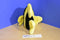Ty Beanies Buddies Bubbles Black and Yellow Angel Fish Beanbag Plush