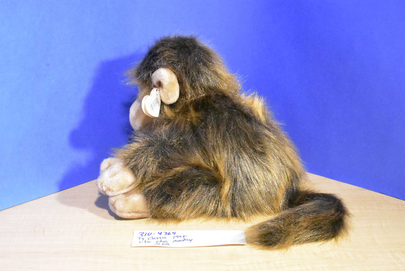 Ty Classic Cha Cha Brown Monkey 1998 Beanbag plush