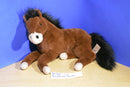 Dan Dee Brown and Black Horse Plush