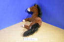 Dan Dee Brown and Black Horse Plush