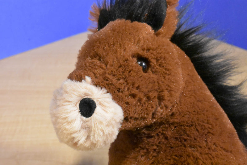 Dan Dee Brown and Black Horse Plush