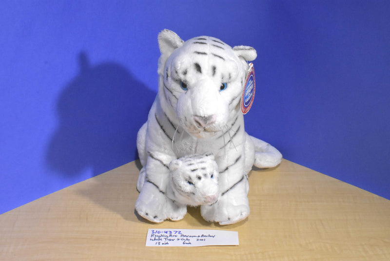 Ringling Bros. White tiger and Cub Plush
